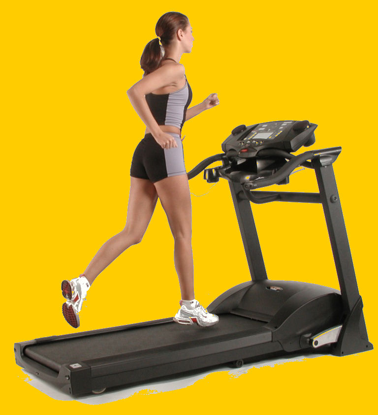 Smooth fitness 7.1 online hr treadmill